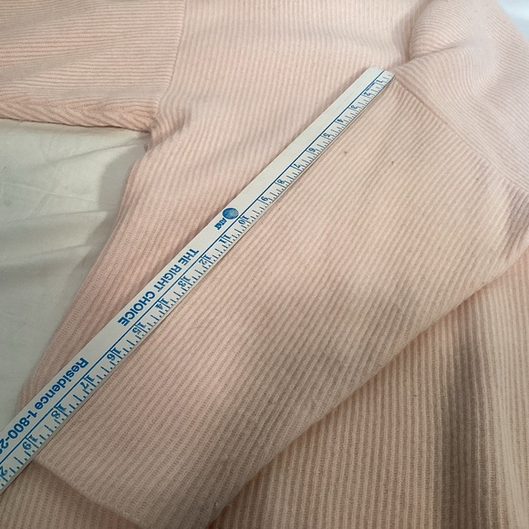 Vintage Adele Joyce Pink Lambswool Angora Ribbed Knit Cardigan Sweater Women’s - Picture 14 of 15